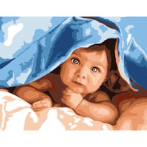 Princesse - Canevas antique Poupon 50x65cm