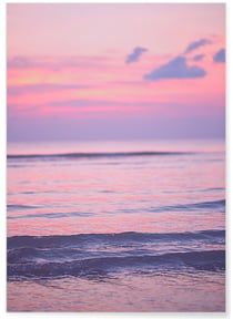 Poster Nature Ciel Rose 3 | A3 : 29,7x42cm