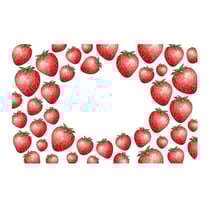 100 étiquettes pour confitures - Fraises