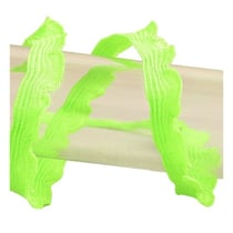 Bobine 25m galon festonné 10mm Vert fluo