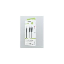 Câble audio jack 3,5mm vers 2 RCA HAMA noir 3 m