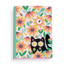 Carnet de notes à couverture souple Retro love - A5 - 160 pages - Hirondelles & Cie