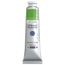 Peinture à l'huile - Extra-fine - Vert clair sans cadmium - 896 - Lefranc Bourgeois - 40ml
