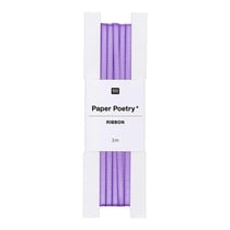 Ruban de satin violet 3 m