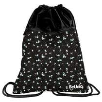 Sac piscine Fleurs 45 CM Noir