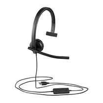 Micro-casque mono filaire LOGITECH USB Headset H570E - Noir