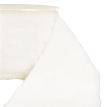 Bobine 5m Fourrure acrylique blanc