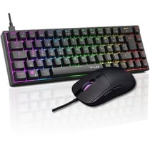 Pack Gamer Mécanique E-sport 2 en 1 The G-Lab COMBO TITAN - Noir - THE3760162053104
