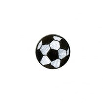 Ecusson thermocollant ballon de foot 2,5cm