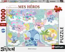 Puzzle 1000 Pièces Stitch Rêveur - Nathan