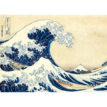 Puzzle la grande vague de kanagawa 1000 pieces - collection art - clementoni - 39378