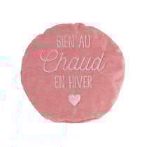 Bouillotte aux noyaux de cerise bien au chaud en hiver