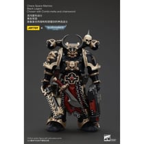 Warhammer 40k - Figurine Chaos Space Marines Black Legion Chosen avec Combi-melta et chainsword 20 cm