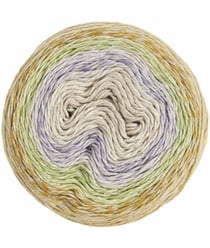 Pelote à tricoter Creative Cotton Linen Cake - 200GR - Rico Design 05 Calm Shades