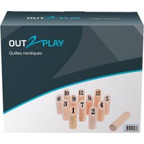 Jeu Quilles Nordique Bois - OUT2PLAY - Wdk Groupe Partner