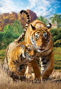 Puzzle 250 pièces - Save the Planet - Tigers - Eurographics