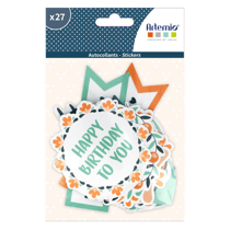 27 stickers XL Blossom ARTEMIO