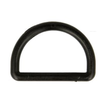 Anneaux en D pour Sangle / bandoulière sac 38mm noir