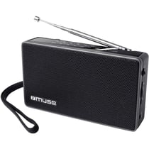 Radio Portable Analogique Noir - Muse M030R