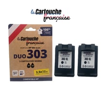 Cartouche Compatible HP 303XL Duo Noire - La Cartouche Française