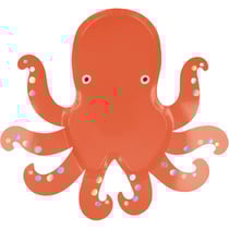 8 Assiettes Sous la Mer - Poulpe
