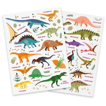 MégaCréa DIY - Gommettes Dinosaures 0,5 à 6 cm 105 pièces
