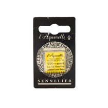 Aquarelle Extra-Fine 1/2 Godet Jaune Cad Citron Véritable Sennelier
