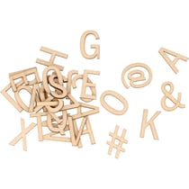 136 alphabet bois - 2,2 cm - Artemio