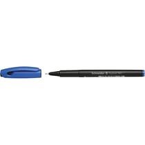 10 stylos feutres - Bleu - pointe fine - 0,4mm - Topliner 967 - Schneider