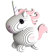 Eugy 3D Modèle: FANTAISIE / LICORNE 7.1x4.4x8.0cm, en carton, en boîte, 6+