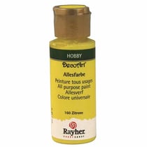 Peinture tous usages, flacon 59 ml, jaune dÂ´or