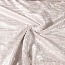 Tissu Plissé Shinny pailleté argenté sur fond Argent