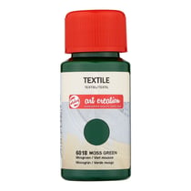 Peinture pour textile soie - vert mousse - Talens Art Creation - 50ml