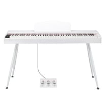 Piano numérique - LALAHO - 88 touches - 380 timbres - 128 polyphonie - Double Bluetooth