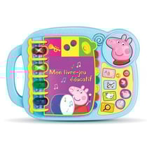 Mon livre jeu educatif peppa pig 14 pages illustrees - vtech - 518005 - alphabet, lecture