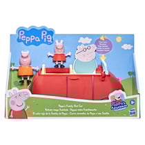 Peppa pig voiture rouge familiale
