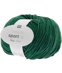Coton à tricoter CREATIVE SPORT DK - Rico Design 031 Lierre vert