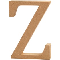 Lettre, Z, H : 13 cm, ép. 2 cm, 1 pièce
