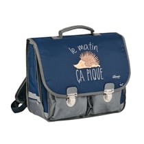 CARTABLE 38 VINTAGE - 2 COMPARTIMENTS Shaman - 38x30x14 cm