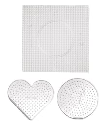 LOT 3 PLAQUES PICOTS CARRE ROND COEUR