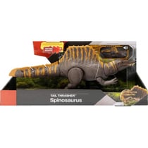 Coffret dinosaure spinosaurus 55 cm - articule avec son- dino se déchaine en continu - jurassic world - MATTEL