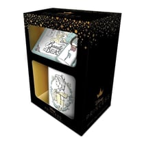 Disney - Set mug, sous-verre et porte-clés La Belle et la Bête Enchanted