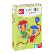 Apli Agipa - Boite Jeu Attache Tes Lacets Enfant
