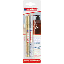 Marqueur Peinture brillante 751 blister de 2 Or-argent 1-2 mm EDDING