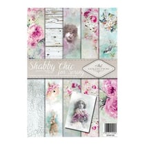 5 papiers scrapbooking 21 x 29.7 cm ITD Collection SHABBY CHIC FOR SPRING