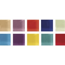 Mélange mosaïques Soft Glas, 2x2cm, boîte 500g, Colore