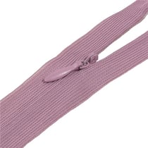 Fermeture invisible non séparable ajustable - violet lavande