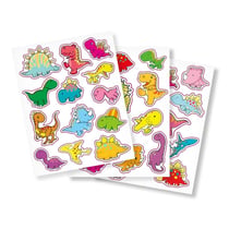 MégaCréa DIY - Gommettes dinosaures de 2,2 à 4,4 cm 37 pièces