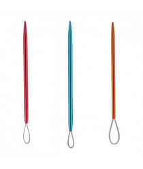 3 Aiguilles à laine en aluminium - Knitpro Multicolore