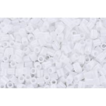 MégaCréa DIY - 1 000 perles à repasser MIDI (Ø5 mm) blanche
